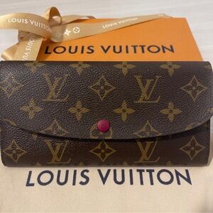 Louis Vuitton Wallet - PF EMILIE MING FUCHSIA